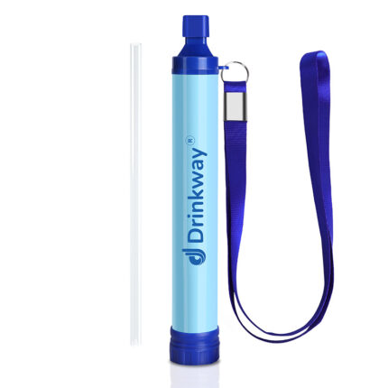 Amazon hot selling outdoor water purifier outdoor drinking water filter multi-function direct drinking mouth suction portable water purification pipe